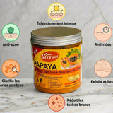 Veet Gold Papaya – Gommage Corps Éclaircissant au Sel